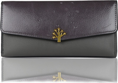 

iSweven Girls Grey Artificial Leather Wallet(6 Card Slots)