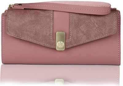 

iSweven Girls Red Artificial Leather Wallet(10 Card Slots)