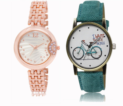 

REMIXON Women Watch With Stylish Multicolor Dial LR 228_229 Watch - For Girls