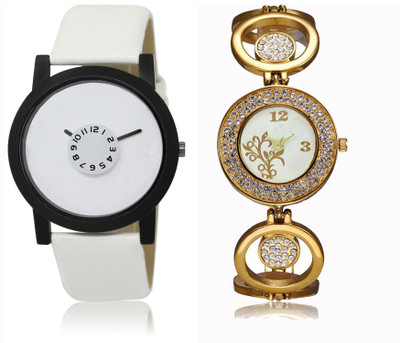 

REMIXON Couple Watch With Clasical Look Designer Printed Dial LR 026 _ 204 Watch - For Couple