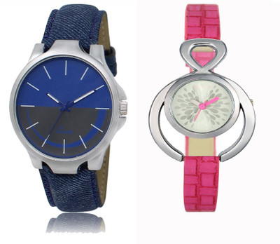 

REMIXON Couple Watch With Clasical Look Designer Printed Dial LR 024 _ 205 Watch - For Couple