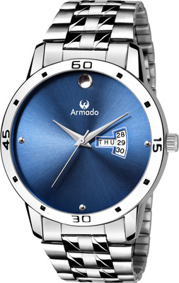 

Armado AR-103-BLU STYLISH DAY AND DATE Watch - For Men