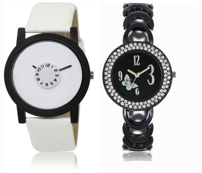 

REMIXON Couple Watch With Clasical Look Designer Printed Dial LR 026 _ 201 Watch - For Couple