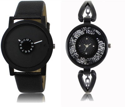 

REMIXON Couple Watch With Clasical Look Designer Printed Dial LR 025 _ 211 Watch - For Couple