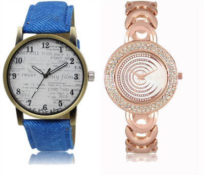 

REMIXON Couple Watch With Clasical Look Designer Printed Dial LR 028 _ 202 Watch - For Couple
