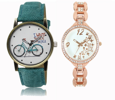 

REMIXON Women Watch With Stylish Multicolor Dial LR 210_229 Watch - For Girls