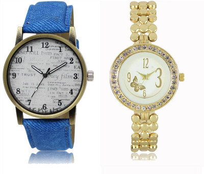 

REMIXON Couple Watch With Clasical Look Designer Printed Dial LR 028 _ 203 Watch - For Couple