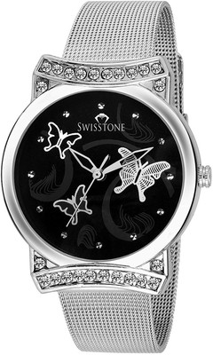 SWISSTONE 535-BLK-CH Watch - For Women