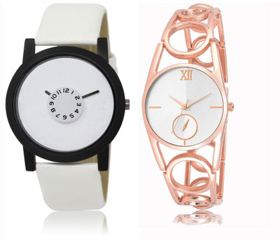 

REMIXON Couple Watch With Clasical Look Designer Printed Dial LR 026 _ 213 Watch - For Couple