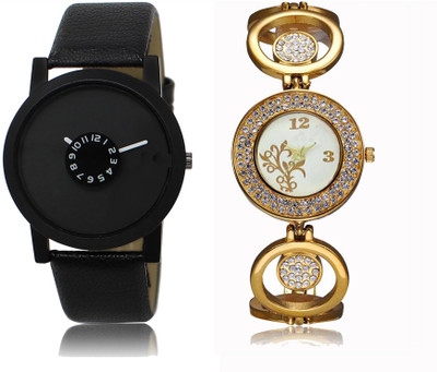 

REMIXON Couple Watch With Clasical Look Designer Printed Dial LR 025 _ 204 Watch - For Couple