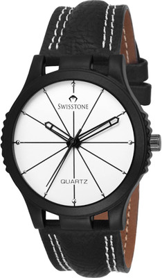 

SWISSTONE SW-BK071-WHT-BLK Watch - For Men