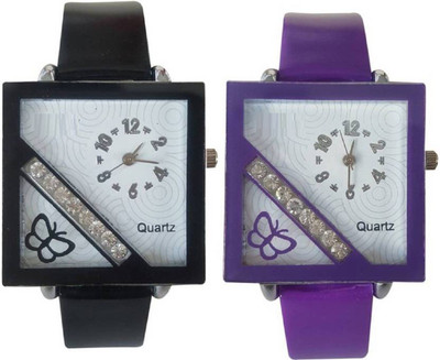

KDS Butterfly GB01170 BKP Watch - For Women Watch - For Women