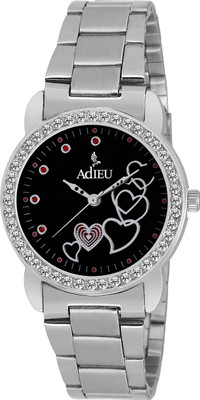 

Adieu Sweet heart Edition Black Dial For Women's Watch - For Women
