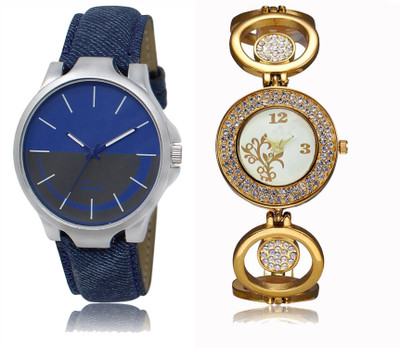 

REMIXON Couple Watch With Clasical Look Designer Printed Dial LR 024 _ 204 Watch - For Couple