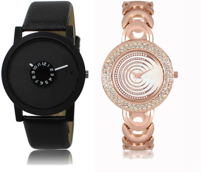 

REMIXON Couple Watch With Clasical Look Designer Printed Dial LR 025 _ 202 Watch - For Couple