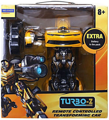 

TurboZ Transformer Car; Yellow City Car Tt671(Multicolor)