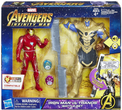 

Avengers Iron Man Vs Thanos Battle Set(Multicolor)