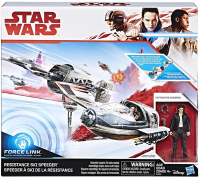 

Hasbro Star Wars Resist Ski Speeder And Pilot(Multicolor)