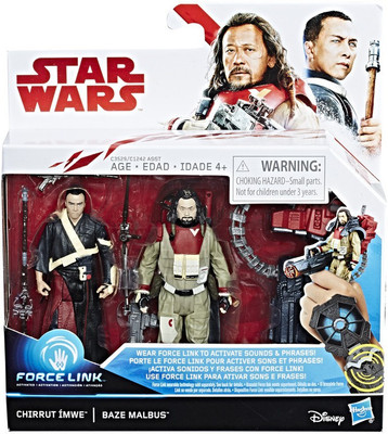 

Hasbro Star Wars Chirrut Imwe And Baze Malbus(Multicolor)