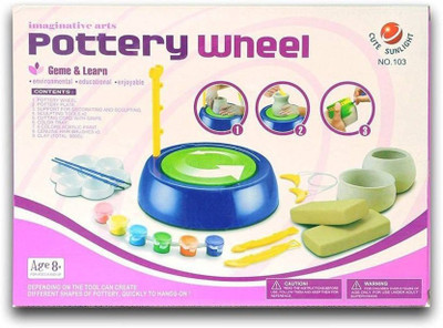 

starsky Imaginative Arts Pottery Wheel Game , A Skill Development ,Learning & Educational for Kids