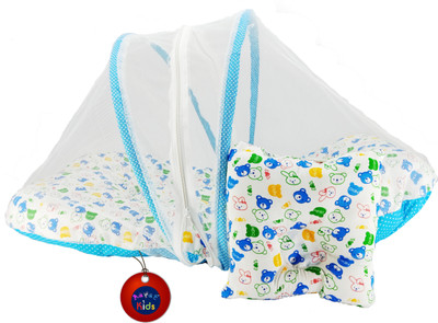 

Aayat Kids International Premium Sky Teddy Printed Premium Skin Friendly Well Cushioned 02 Baby Bed Crib(Fabric, Multicolor)