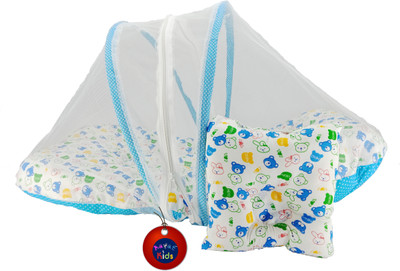 

Aayat Kids International Premium Sky Teddy Printed Premium Skin Friendly Well Cushioned 07 Baby Bed Crib(Fabric, Multicolor)