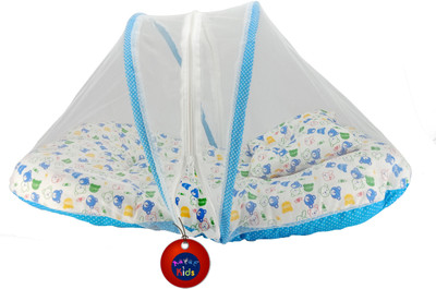 

Aayat Kids International Premium Sky Teddy Printed Premium Skin Friendly Well Cushioned 01 Baby Bed Crib(Fabric, Multicolor)