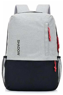 

Shadow Securitronics Anti Theft Bag 12 L Backpack(Grey, Black), Grey and black