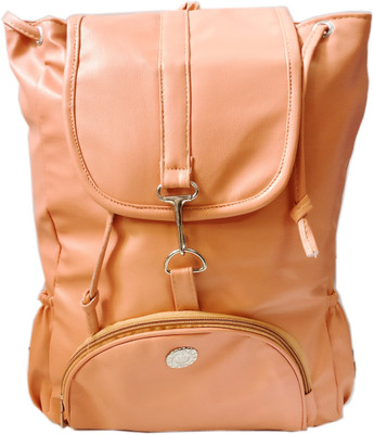 

SALEBOX Leather Bacgpack of School & college Boys & Girls / Ideal for Traveller 10 L Backpack(Pink)