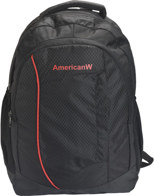 

New Era lenoblk Laptop bags men 30 L Laptop Backpack(Black), Magic black