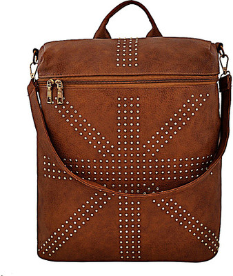 

Eyeslanguage Backpack 8 L Backpack(Tan), Dark tan