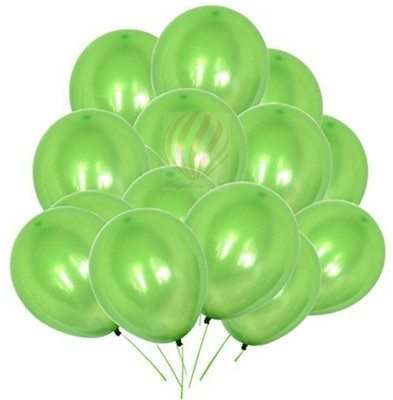 

PartyballoonsHK Solid Metallic Green Birthday Party Decoration ( Pack Of 150) Balloon(Green, Pack of 1)