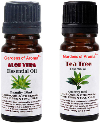 

Gardens Of Aroma Aloe vera And Tea tree(20 ml)