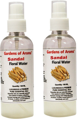 

Gardens Of Aroma Sandal Floral water 100ml And Sandal Floral Water 100ml(200 ml)