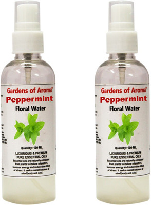 Gardens Of Aroma Peppermint Floral water 100ml And Peppermint Floral Water 100ml(200 ml)