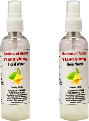 

Gardens Of Aroma Ylang ylang Floral water 100ml And Ylang ylang Floral Water 100ml(200 ml)