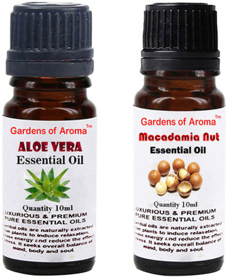 

Gardens Of Aroma Aloe vera And Macadamiea nut(20 ml)