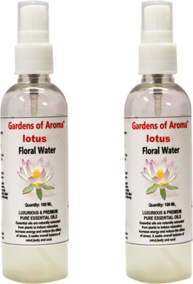 

Gardens Of Aroma Lotus Floral water 100ml And Lotus Floral Water 100ml(200 ml)