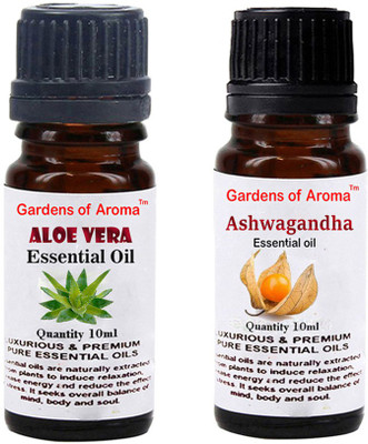 

Gardens Of Aroma Aloe vera And Ashwagandha(20 ml)