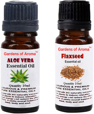 

Gardens Of Aroma Aloe vera And Flaxseed(20 ml)