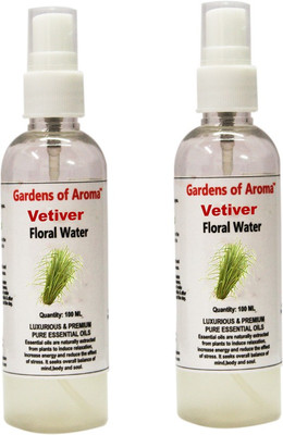 

Gardens Of Aroma Vetiver Floral water 100ml And Vetiver Floral Water 100ml(200 ml)
