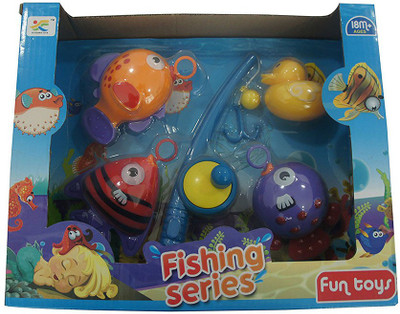 

HickoryDickoryBox Baby Fishing Series Bath Toy(Multicolor)