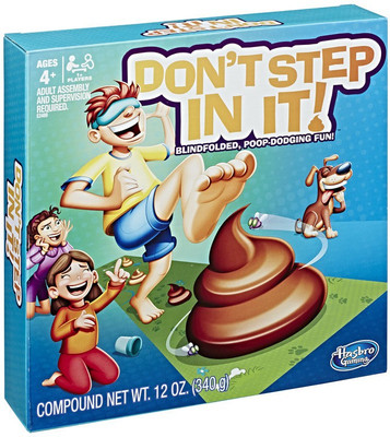 

Hasbro Dont Step In It Board Game