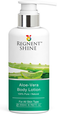 

Regnent Shine Aloe-Vera Body Lotion 100% Pure & natural(200 ml)
