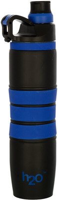 

Meenamart H2O Stainless Steel Vacuum Water Bottle 750 ml Sipper(Pack of 1, Blue)