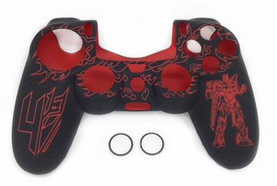 

Microware Sleeve for PlayStation 4 Controller(Red, Flexible Case)