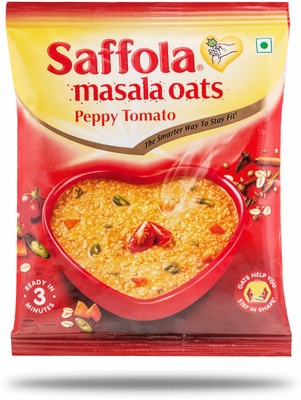 

Saffola Masala Oats Peppy Tomato(39 g, Pouch)