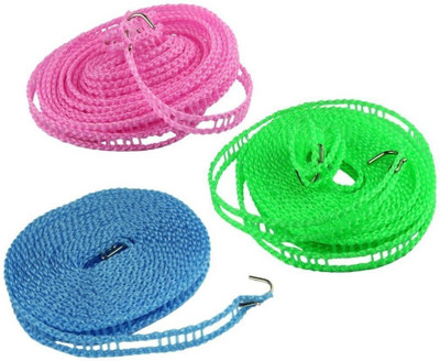 

AADYA 3 Meter Nylon Clothesline Rope Plastic Clothesline(3 m)