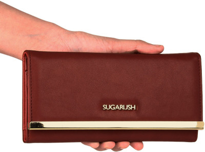 

SUGARUSH Casual Maroon Clutch