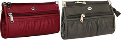 

SALEBOX Casual Red, Maroon Clutch, Maroon;red